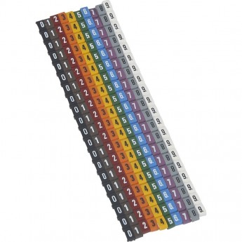 Набор маркеров LEGRAND Duplix 100 цифры от 0 до 9