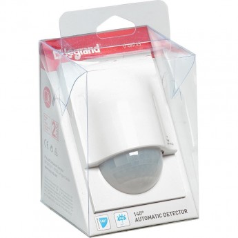 Датчик движения LEGRAND Lighting Management PIR настенный 140° блистер