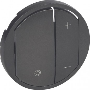 Лицевая панель LEGRAND Celiane светорегуляторы Кат. № 0 670 80/82/83 графит Лицевая панель LEGRAND Celiane светорегуляторы Кат. № 0 670 80/82/83 графит