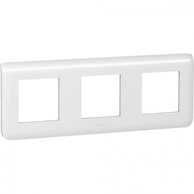 Рамка LEGRAND Mosaic 3x2 модуля горизонтальная белый 078806 Рамка LEGRAND Mosaic 3x2 модуля горизонтальная белый 078806