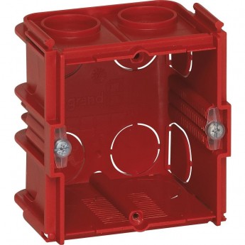 Коробка монтажная LEGRAND Batibox для кирпичных стен квадратная соединяемая глубина 50