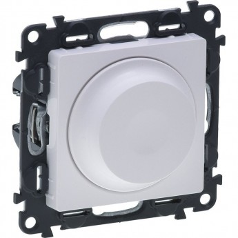 Светорегулятор LEGRAND Valena LIFE с поворотной ручкой универсальный 300Вт без нейтрали с лицевой панелью цвет белый Светорегулятор LEGRAND Valena LIFE с поворотной ручкой универсальный 300Вт без нейтрали с лицевой панелью цвет белый