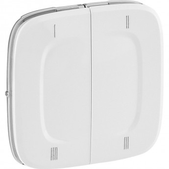 Лицевая панель LEGRAND Valena ALLURE MyHome Play Zigbee для 4-сценарного радиоуправляющего устройства белый